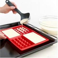 4 auch platz Simulation handwerk modell waffel handgemachte bilden schmuck zubehör kuchen bilden moldes para reposteria