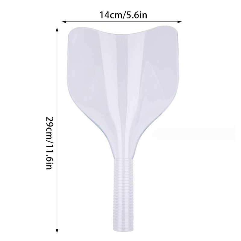 Kapsalon Kappers Waterdichte Spray Cover Kapper Doorzichtige Plastic Haarlak Gezicht Cover Haar Knippen Pads Voor Gezicht Ogen Beschermen: Default Title