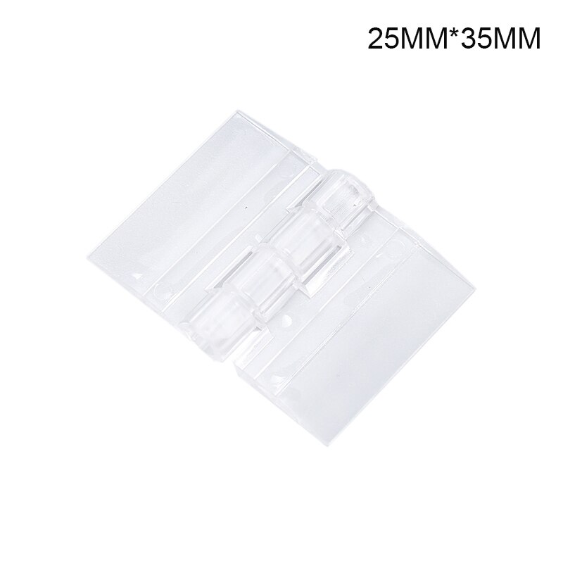 1pcs Acrylic Folding Hinges Transparent Plexiglass Hinge Durable Clear 8 Sizes: A3