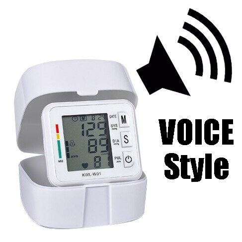 Tonometer Blood Pressure Monitor Sphygmomanometer Cuff Stringmeter Pressure Meter Measurement Digital Tensiometers Tensiometro: Voice
