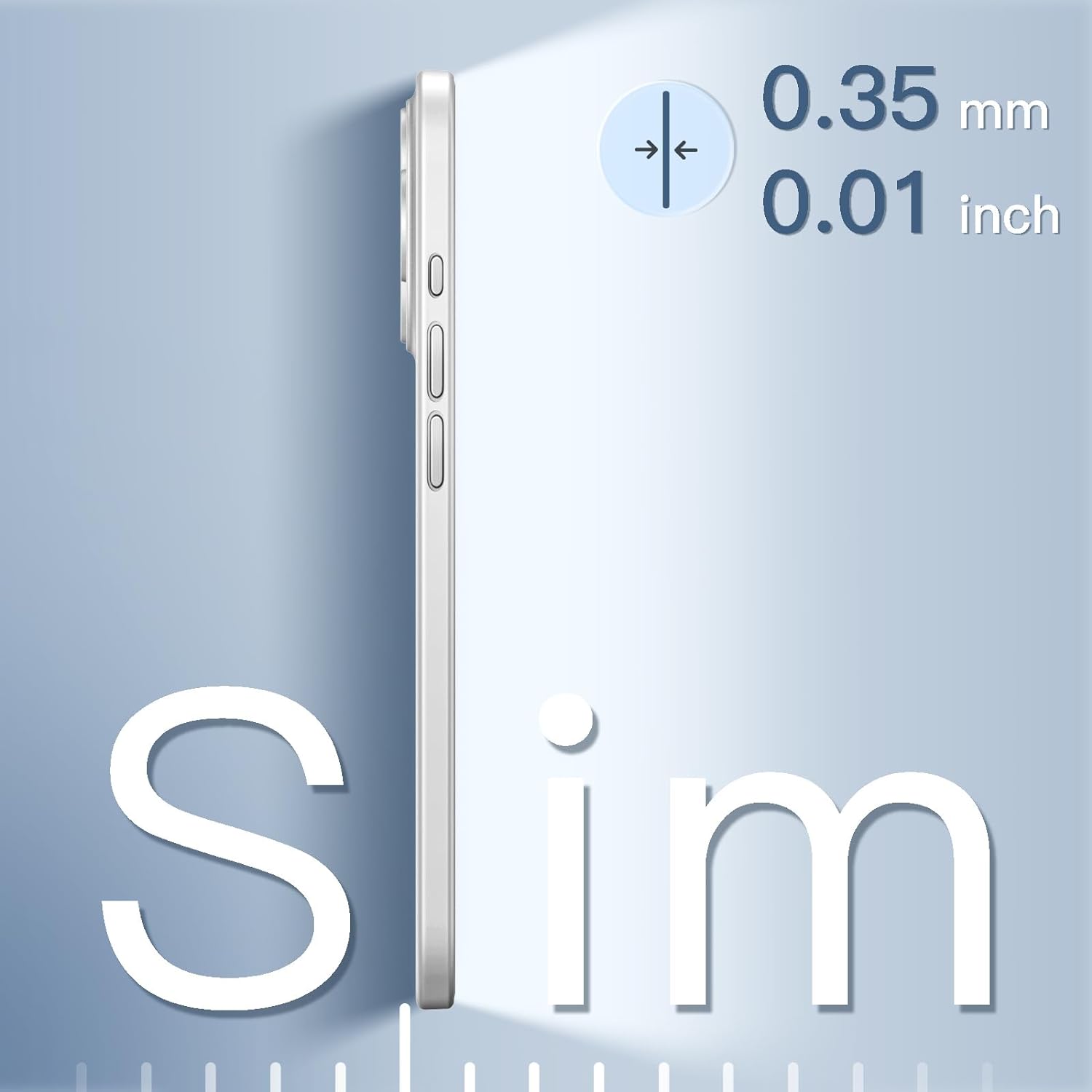 Coque rigide mate Ultra fine de 0.3mm pour iPhone 15 14 Plus 13 12 Mini 11 Pro Max SE 2 3, coque souple transparente en PP, couverture arrière mince