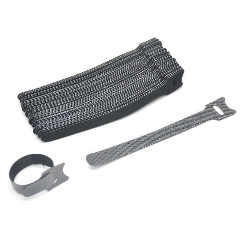 50 stuks zwarte kabelbinders kabelbinders duurzame zachte nylon kabelbinders herbruikbare nylon koord in eu us standaard