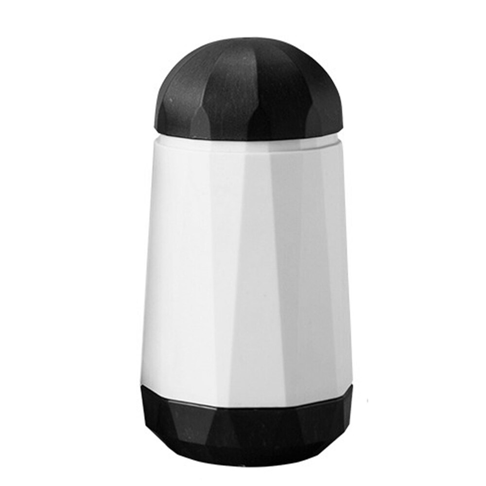 Nordic Toothpick Holder Automatic Press Dispenser For Cotton Swab Case Organizer: Black