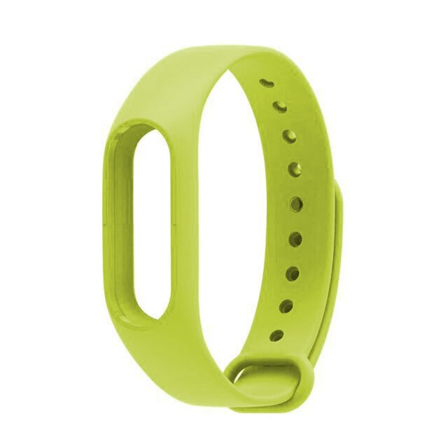 Voor mi band 2 accessoires pulseira mi band 2 strap vervanging siliconen wriststrap voor xiaomi Mi2 smart armband: Groen