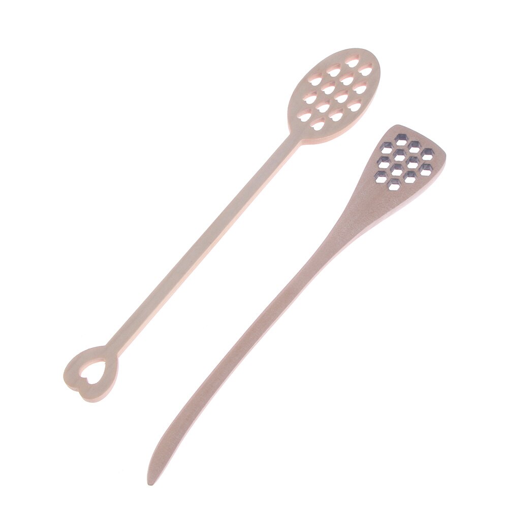 18cm Wooden Spoons Large Long Handled Spoon Wood Rice Soup Dessert Spoon Kids Spoon Kitchen Accessories