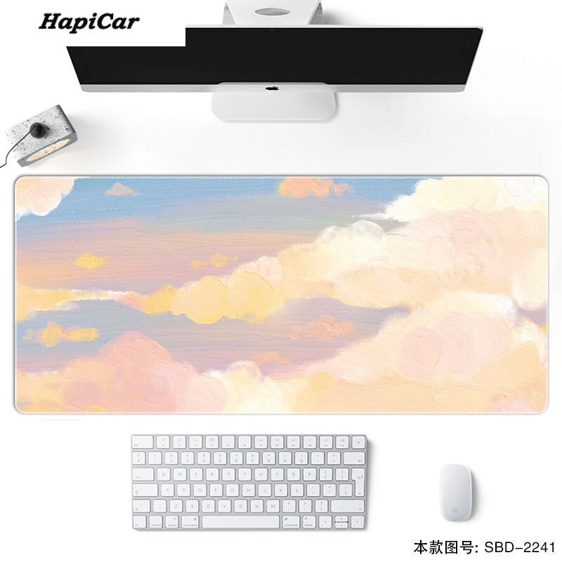 Gaming Muismat Grote Xl 80*30Cm Kawaii Bureau Pad Bureau Matten Laptop Muis Mat Voor Kantoor computer Thuis Toetsenbord: 800x300x3mm 10