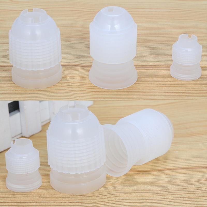 Decoreren Mond Adapter Coupler Adapter Icing Piping Nozzle Bag Cake Bloem Pastry Decoratie Tool Keuken Benodigdheden Koken