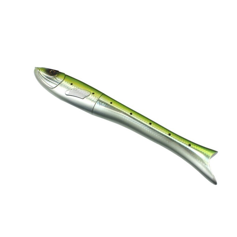 1.6 m Fishing Rod Mini Pen Fishing Rod Portable Fish Shaped Carbon Telescopic Spinning Rod Casting Carp Fishing Pole: Green Rod