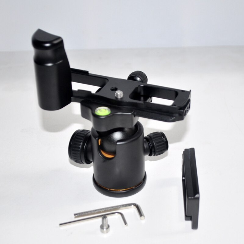 FFYY-EM5II Quick Release Plate L/Bracket Holder Hand Grip Voor Olympus EM5 Mark Ii E-M5II Rrs Sunwayfoto Marlins Compatibel
