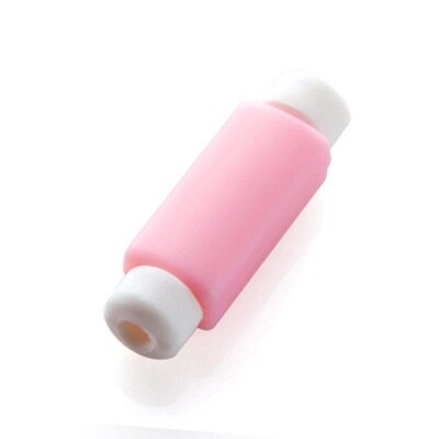 Protector de Cable USB para iphone, Protector de Cable de protección para iphone, organizador de cables, a la ,: pink