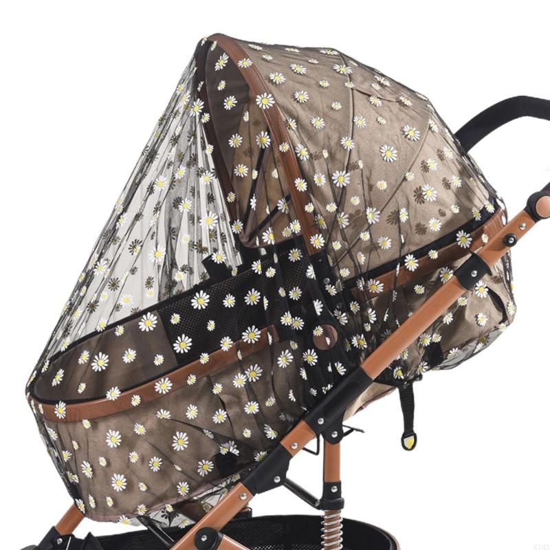 K1MA Lightweight Stroller Net Universal Mosquito Net para Stroller Fácil instalar: green