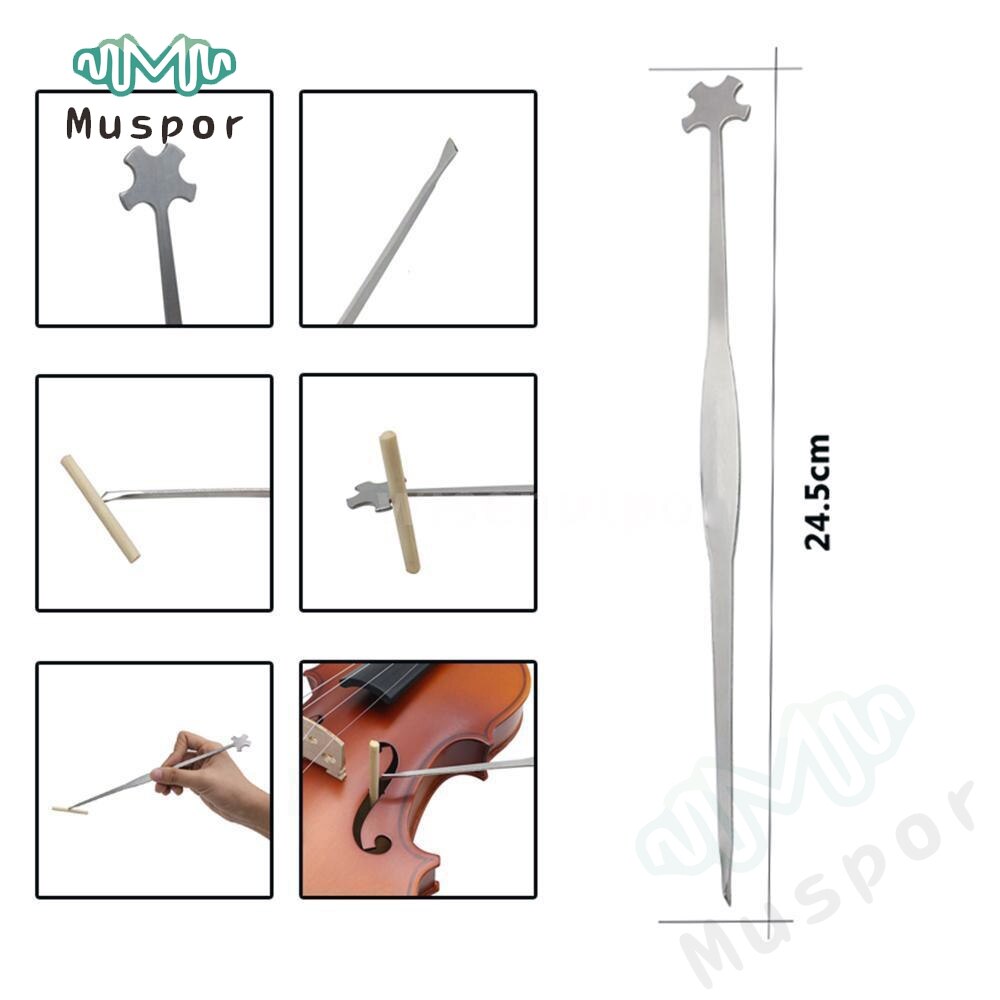 Luthier Violin Tool Sound Post Set, Gauge, Retriver S Sound post Setter