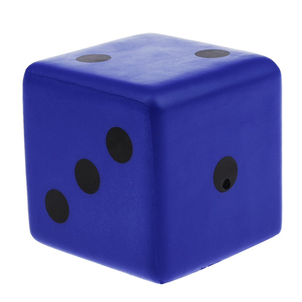 Sponge Dice Foam Dot Dice Playing Dice for Math Teaching Vent Toy