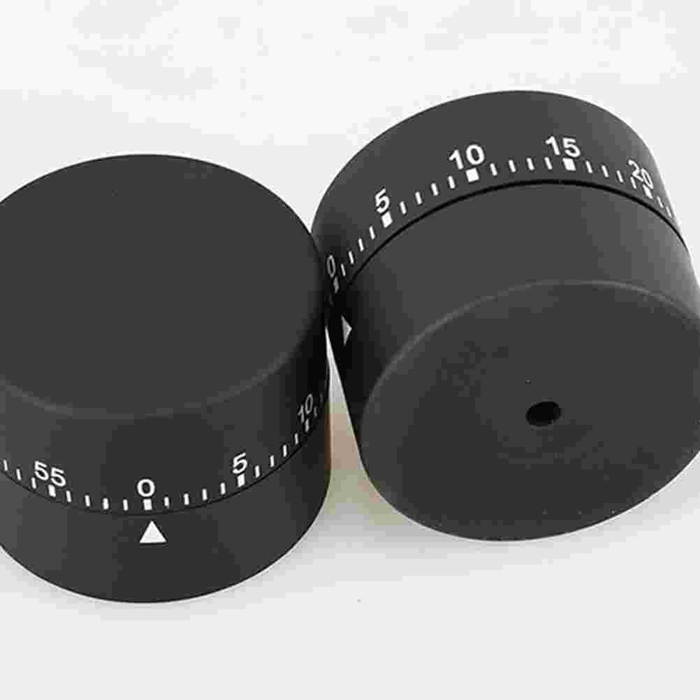 Cylindrical Shape Mechanical Rotate Timer Cooking Countdown Timer Manual Timekeeper Kitchen Reminder Hairdressing Supplies