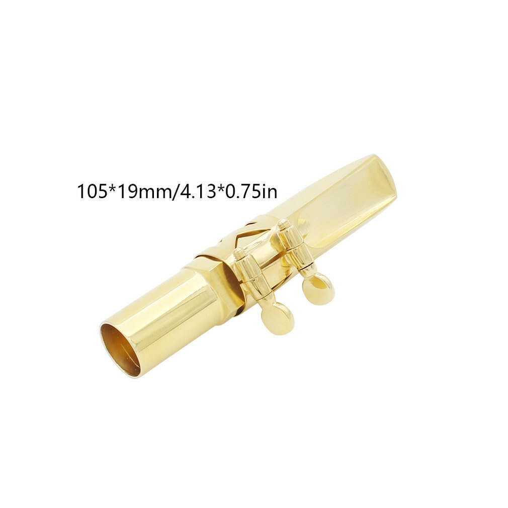 Alto Sax Saxophone Gold Metal Mouthpiece Musical Instrument Accessories Grandado
