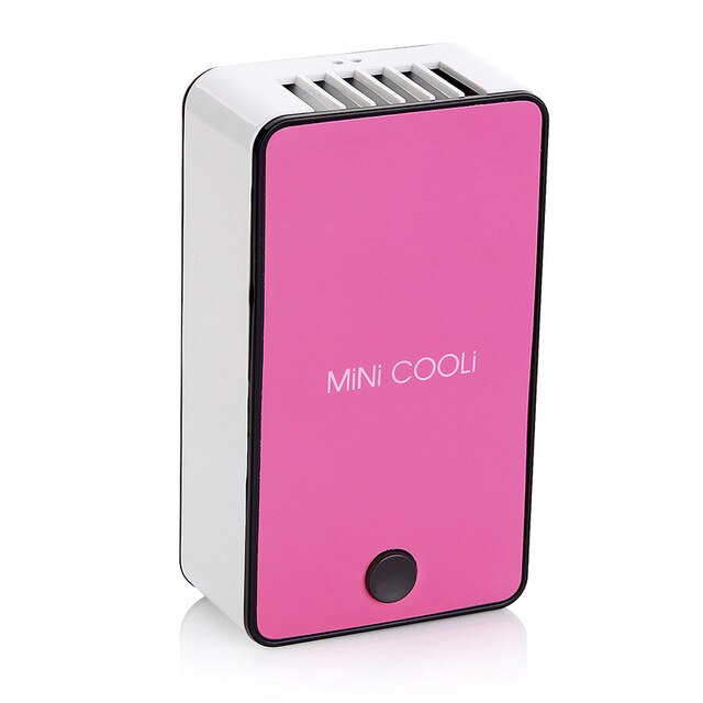 Draagbare Handheld Mini Cooli USB Fan bureau airconditioner bevochtiging koeling Oplaadbare Fan Geënt Wimpers Droger