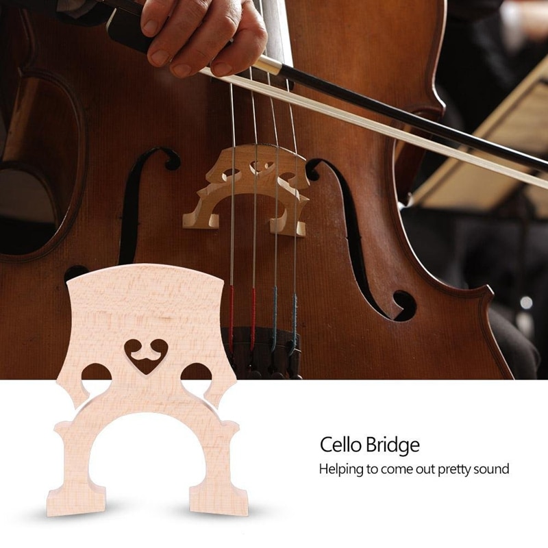 2 4/4 3/4 contrabas contrabas brug esdoorn vervangende onderdelen cello diy muziekinstrument accessoires: Roze