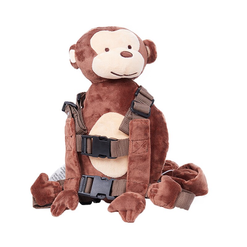 Säkerhetssele koppelband baby barn toddler walking cosplay ryggsäck tyglar väska, apa 2: Default Title