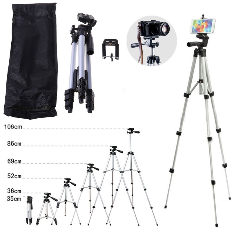 Portable Adjustable Tripod Flexible Stand Mount Holder Clip Set Universal Tripods for Phone Camera for iphone Samsung Z2