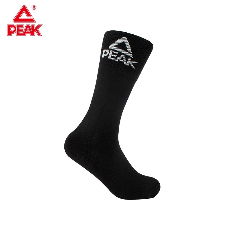 Peak Men's Basketball Socks - Knee-High, Breathable, Professional Sports & Cycling