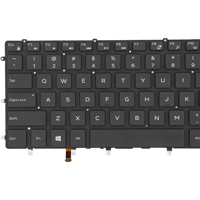 Dell XPS 15 9550 9560 UK Layout Backlit Keyboard Replacement Keys – Individual Loose Keys