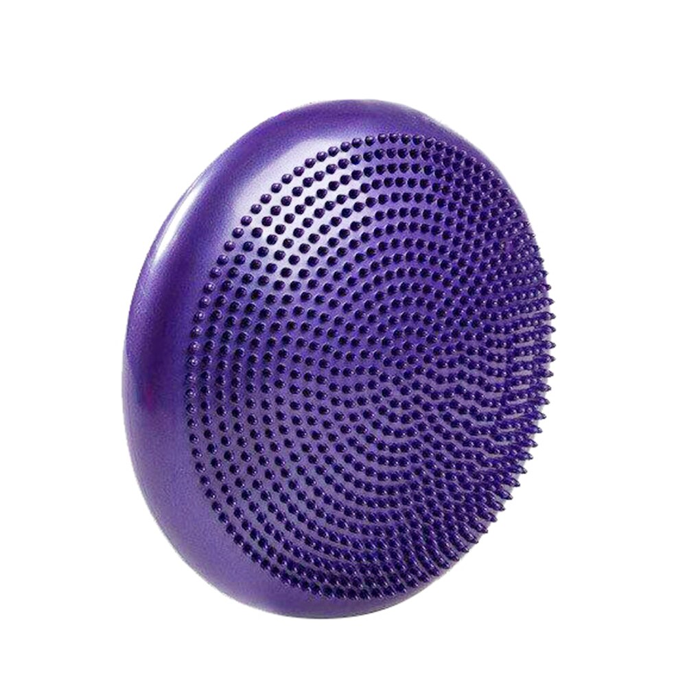 33cm Yoga Gym Inflatable Stability Wobble Balance Massage Pad Non-slip Mat Disc Cushion for posture balance flexibility training