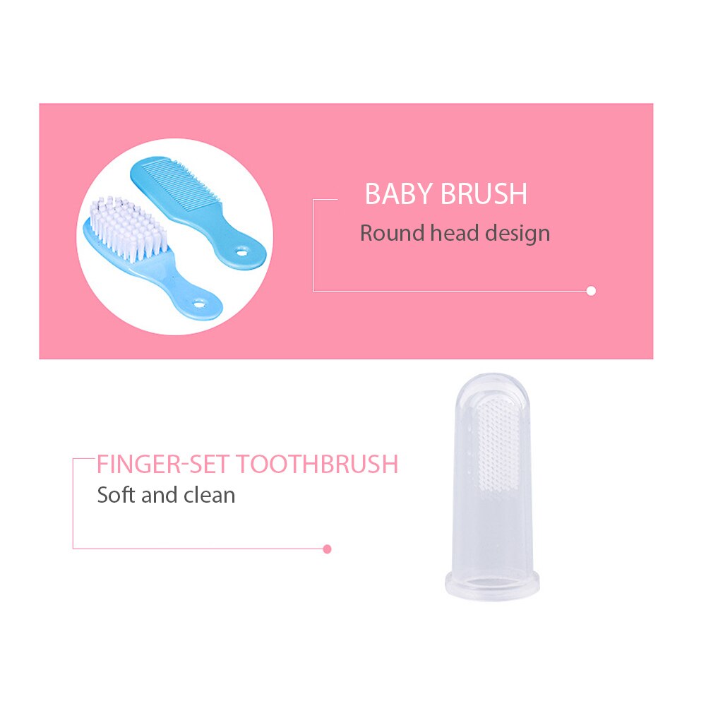 Baby Nail Trimmer Multifunctionele Pasgeborenen Gezondheidszorg Thermometer Hygiëne Grooming Borstel Kind Manicure Set Kids Toiletartikelen