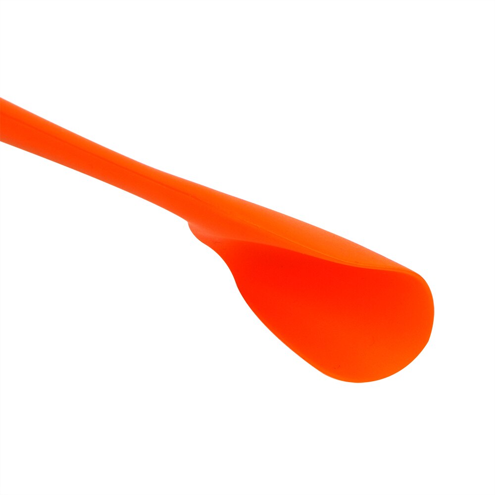 Cuchara mezcladora de silicona para cocina, cucharas para sopa, utensilios de cocina de mango largo, espátula para masilla de pastel