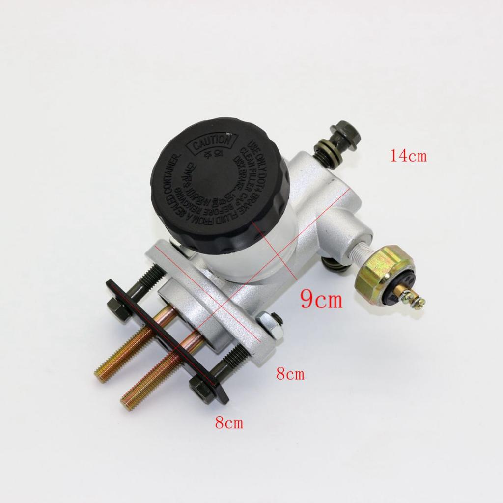 Cilindro maestro de freno hidráulico para Go Kart 90 110 125 150 200 250 300 CC