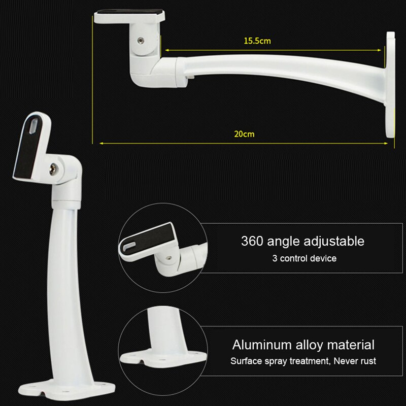 AUN Wall Hanging Projector Holder 360 Angle Adjustable for mini projector D40/D50/D60/X3/W18