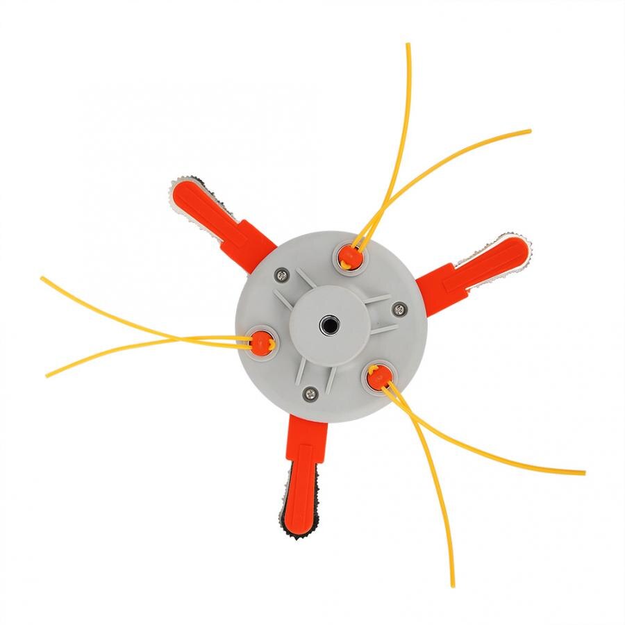 Universal Trimmer Head Brush Cutter String Replacement Lawn Mower Accessories Teeth Brush Cutter Blade Metal Trimmer