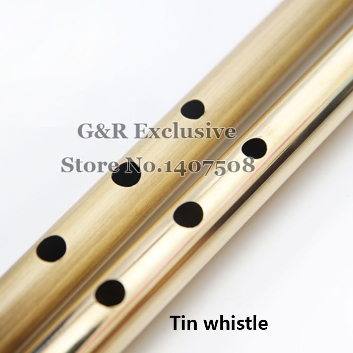 C Key Irish Tin Whistle Metal Flute Musical Instrument Tinwhistle Feadog Vertical Ireland Pocket Mini Recorder Flauta Feadan