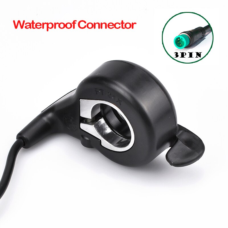 Elektrische Fiets Vinger Duim Throttle Speed Control Accessoires Elektrische Fietsen Scooter Vinger Duim Throttle Entertainment Motor: Waterproof 3pins