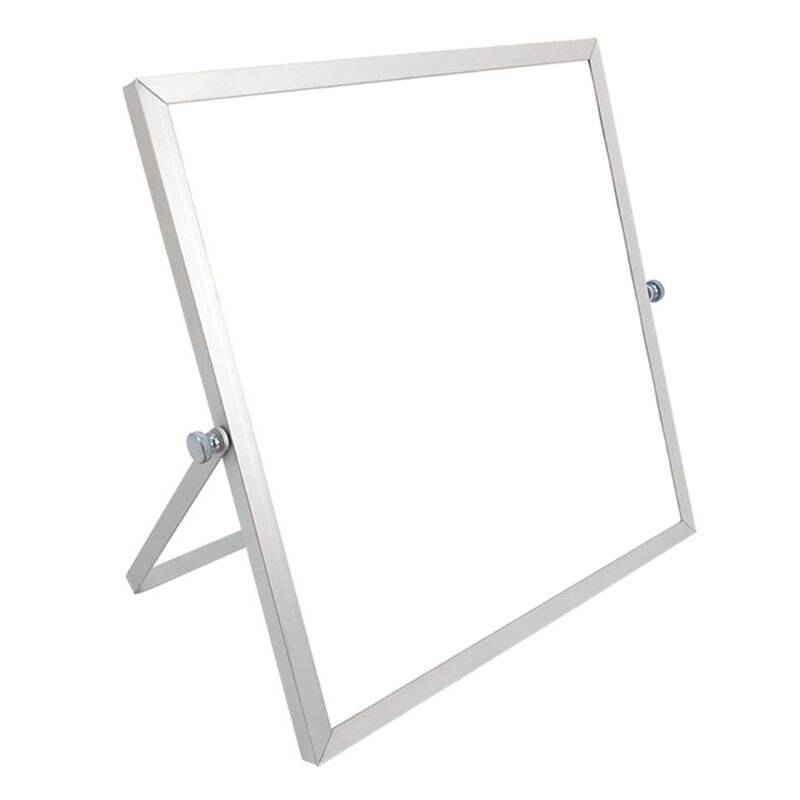 Magnetic Erasable Whiteboard Desktop Double Sided Message Board Stand