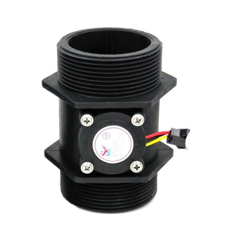 DN50 water flow sensor Pulse counter Turbine flowmeter Hall sensor grote flow 2 inch industriële flowmeter Water flowmeter