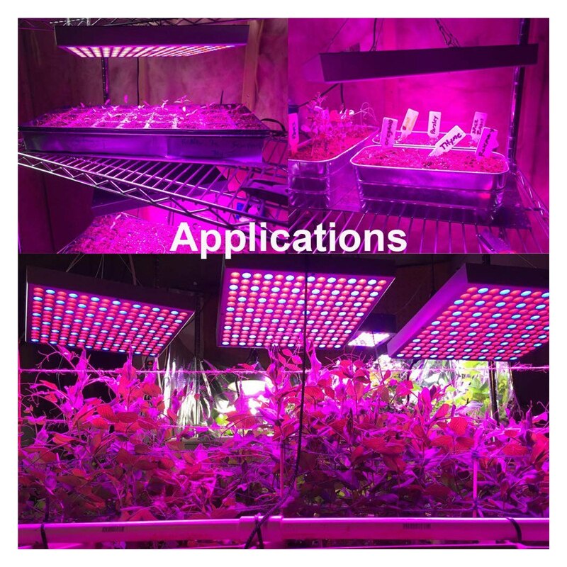 45W Led Planten Kweeklampen AC85-265V Full Spectrum Voor Indoor Kas Planten Hydrocultuur Systeem Flower Panel Kweeklampen