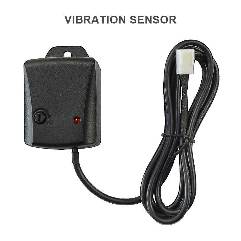 12v Ein start-stop-taste mit Vibration Sensor fahrzeug Keyless Entry Engine Start auto Alarm System Push Button 12V autostart