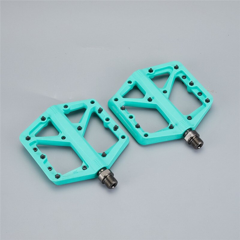 Pédales plates ultralégères à 3 roulements scellés, accessoires de vélo, vtt: YELLOW
