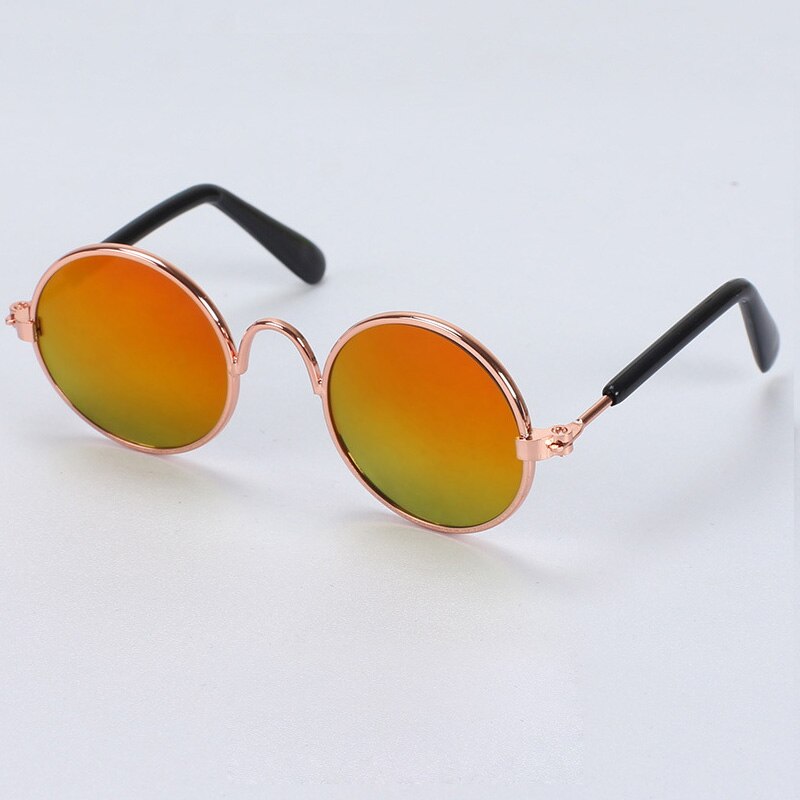 Gafas de sol bonitas para gato y perro, lentes para perro pequeño, fotos, productos para mascotas, 1 unidad: Red