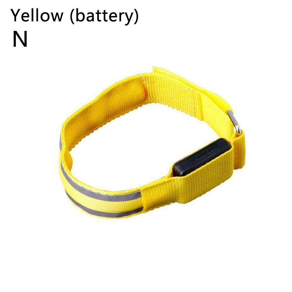 Nacht Lauf Armband Outdoor Sport LED Licht USB Warnung Sicherheit Bike Wiederaufladbare Armband Arm Radfahren Gürtel Fahrrad Bein O4M8: N