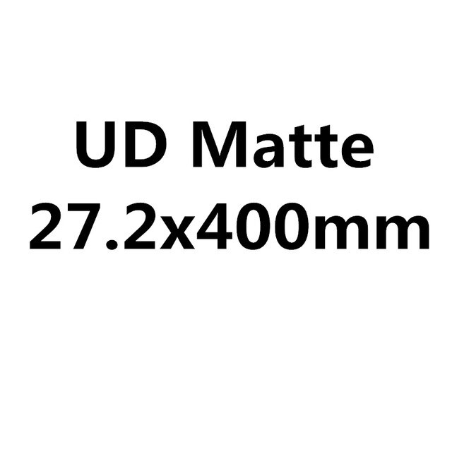 Tige de selle en carbone RXL SL 27.2/30.8/31.6mm tige de selle vtt en Fiber de carbone tige de selle de vélo 350/400mm Offset 25mm tige de selle de route: UD matt 27.2x400mm