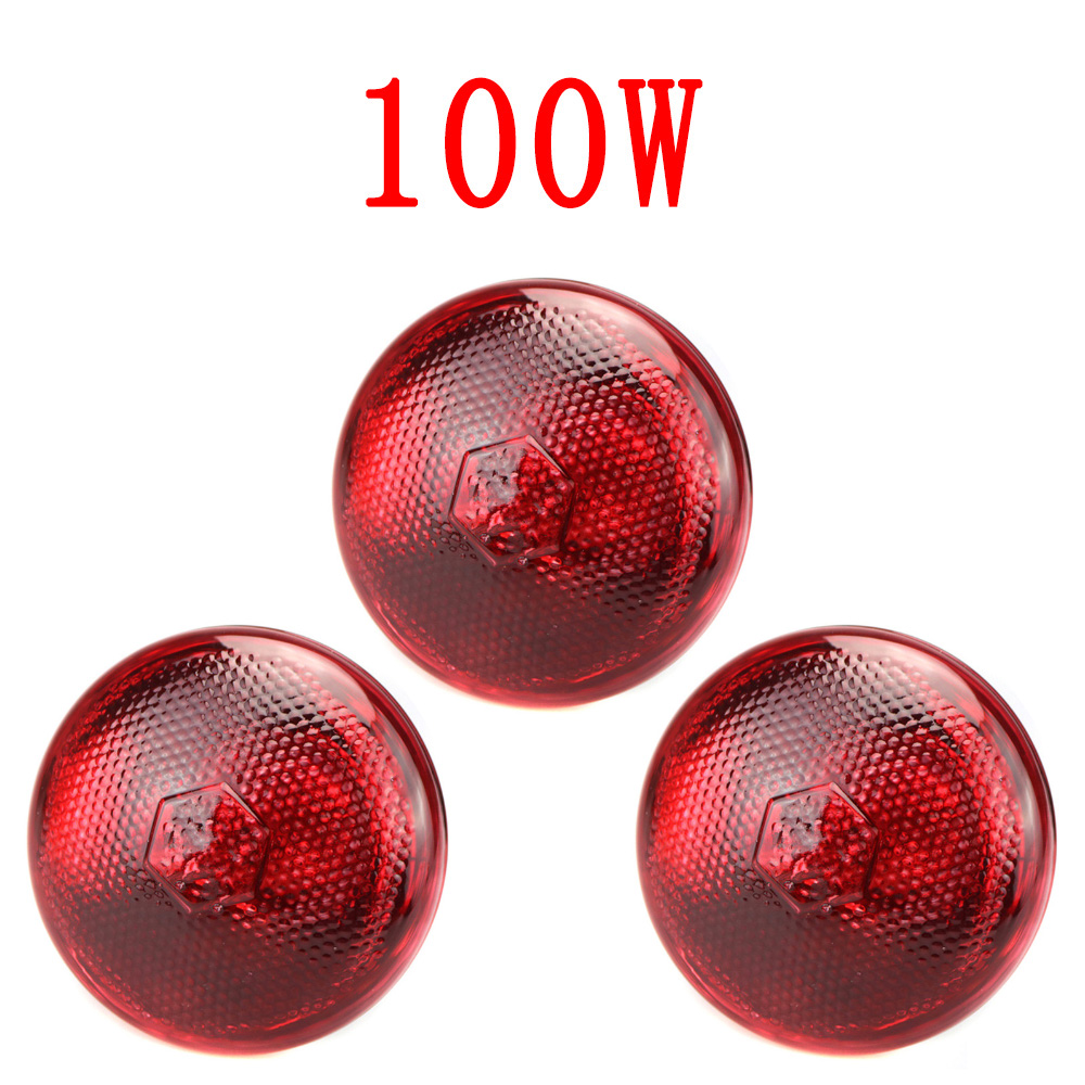 220V Heizung Glühbirne Geflügel Reptil Pflanze Amphibie 100/150/200/275W Heizung Lampe Haustier Vieh infrarot Isolierung Heizung: Armee Grün