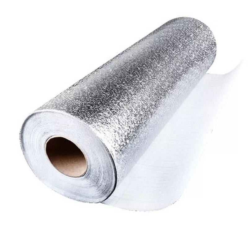 1M/3M/5M Aluminium Folie küche tapete Öl nachweisen wasserdicht selbst Klebstoff Hintergrund Herde Aufkleber klebstoff papier für möbel: 1 / 40cmX3m