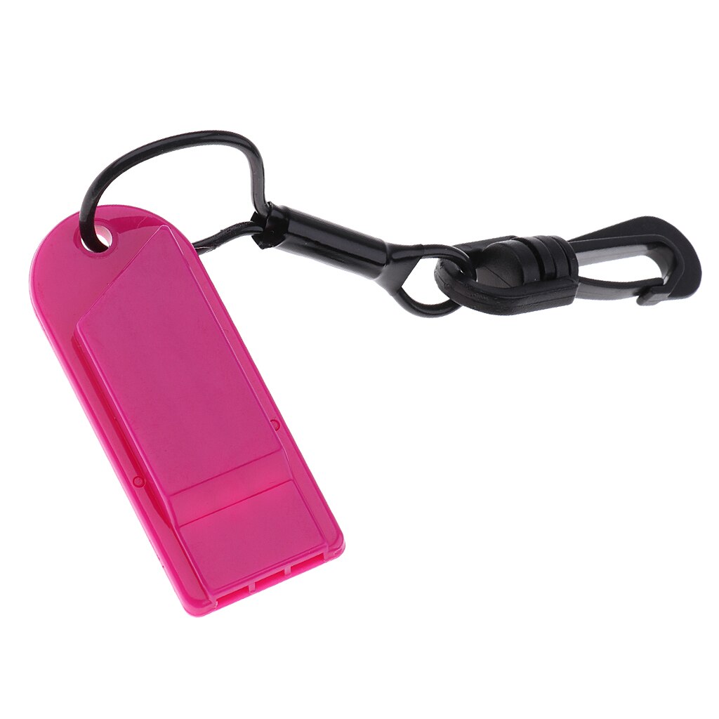 20 Cm/7.87 Inch Veiligheid Fluitje Met Swivel Clip Op Lanyard Bevestiging Aan Kajak Jet Ski Kano Boot