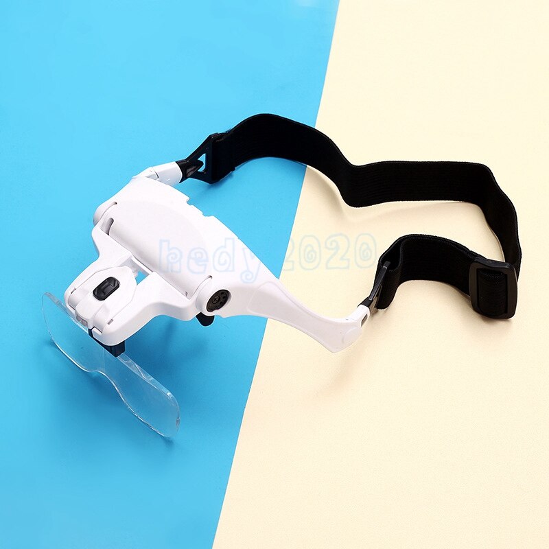 Model Making Tool with A Magnifying Glass with LED Light