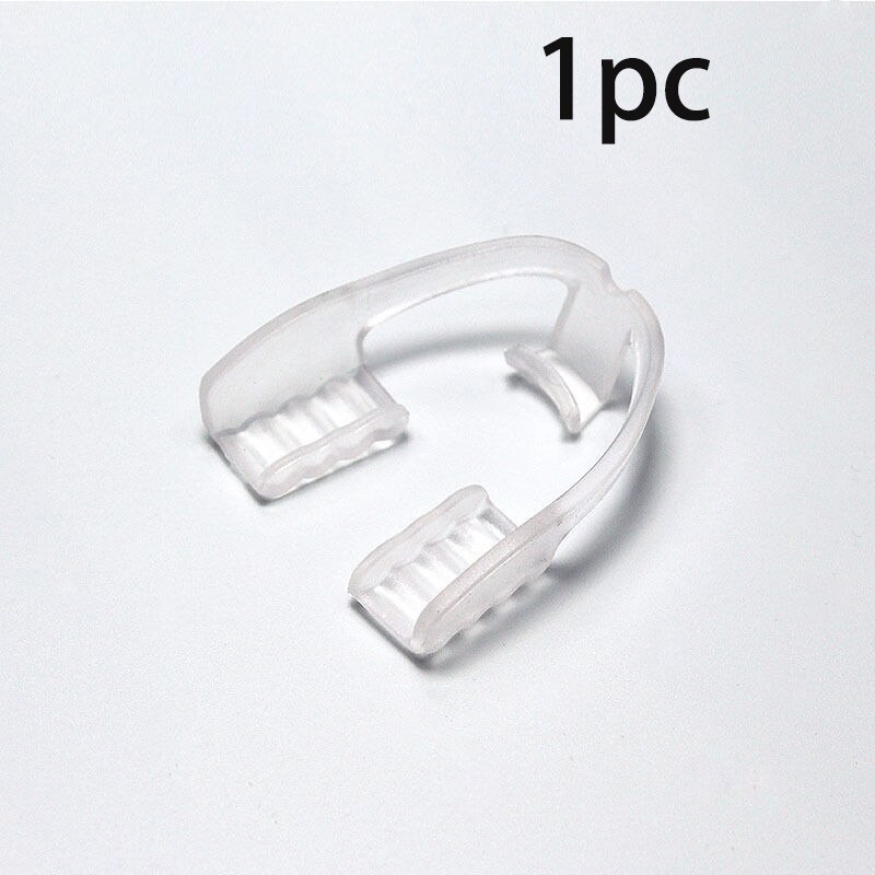 Lot De 3 Protège-dents En Silicone Moulable – Blanc/noir, Ajustement Sur Mesure, Pour Boxe MMA Rugby