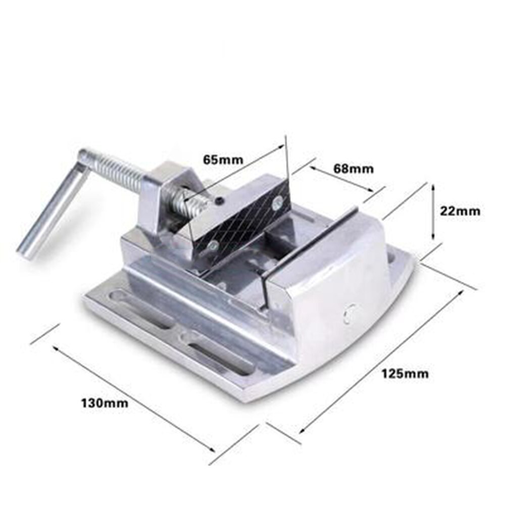 Mini precisio Multifunctional Working Table drill milling machine stent 2.5" Parallel-jaw vice worktable Adjustment