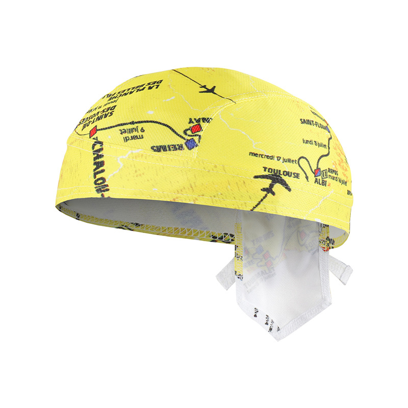 ARSUEXO multicolores Ciclismo gorra verano transpirable Bandana Ciclismo al aire libre deporte bicicleta Bandana hombres secado rápido cabeza bufanda: S1