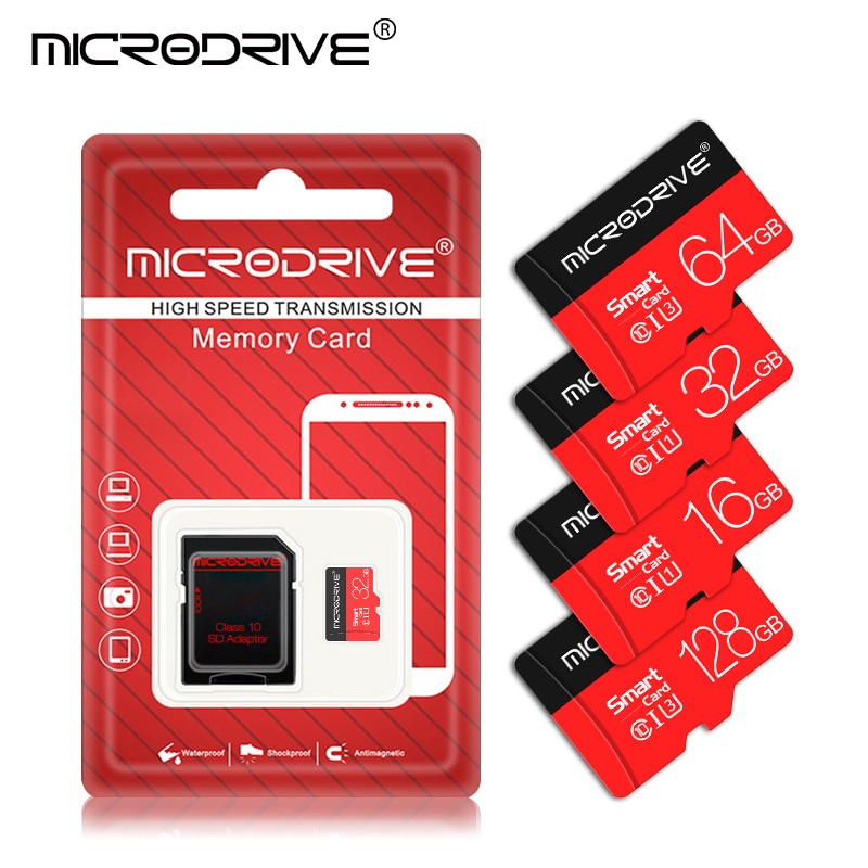 Memoria Micro SD Card classe 10 ad alta velocità 16GB 32GB 64GB 128GB Cartao Memoria 8GB 4GB TF Flash