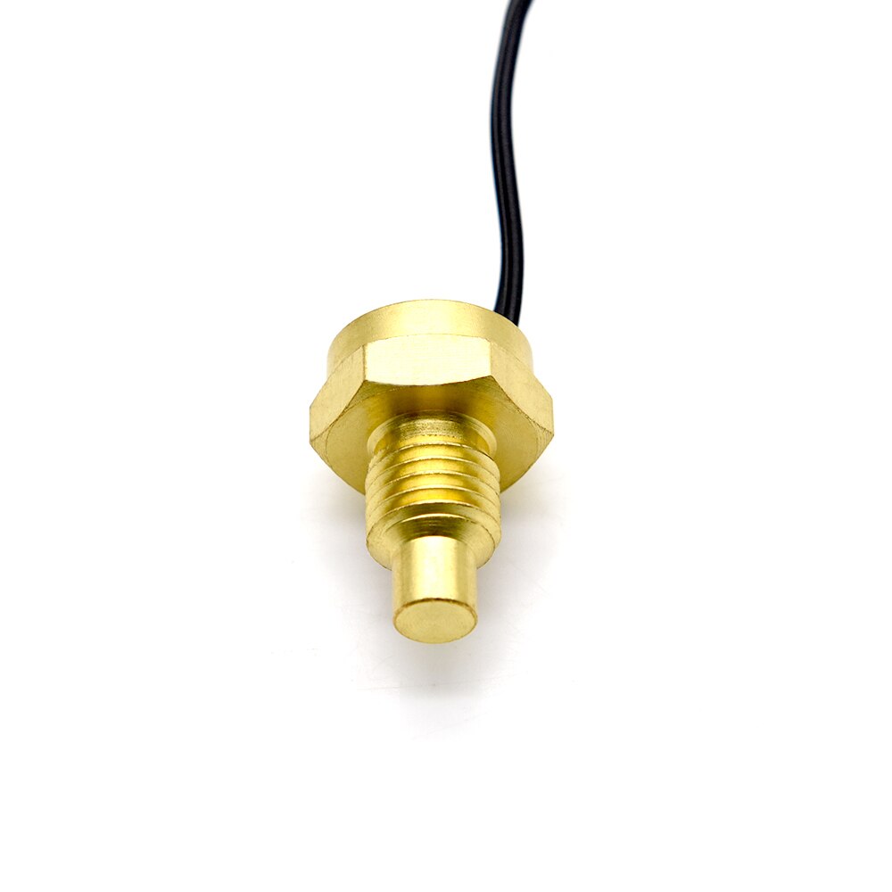 1Pc 12V/24V Auto Vrachtwagen Digitale Water Temperatuursensor 50K Hoofd Plug 10Mm 14mm 16Mm 17Mm 21Mm 1/8NPT 3/8NPT Water Temp Sensor